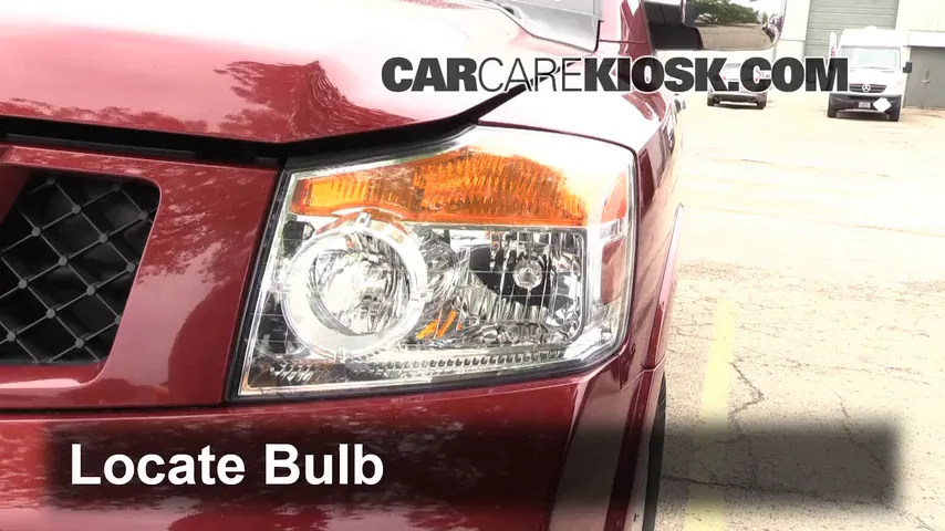 2009 Nissan Armada SE 5.6L V8 FlexFuel Luces Luz de carretera (reemplazar foco) 